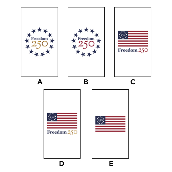 Freedom 250 Porch Flags