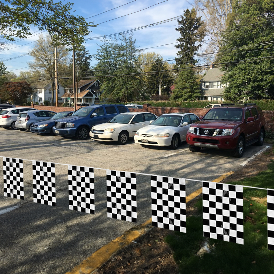 12″ x 9″ Economy Race Style Flag Line