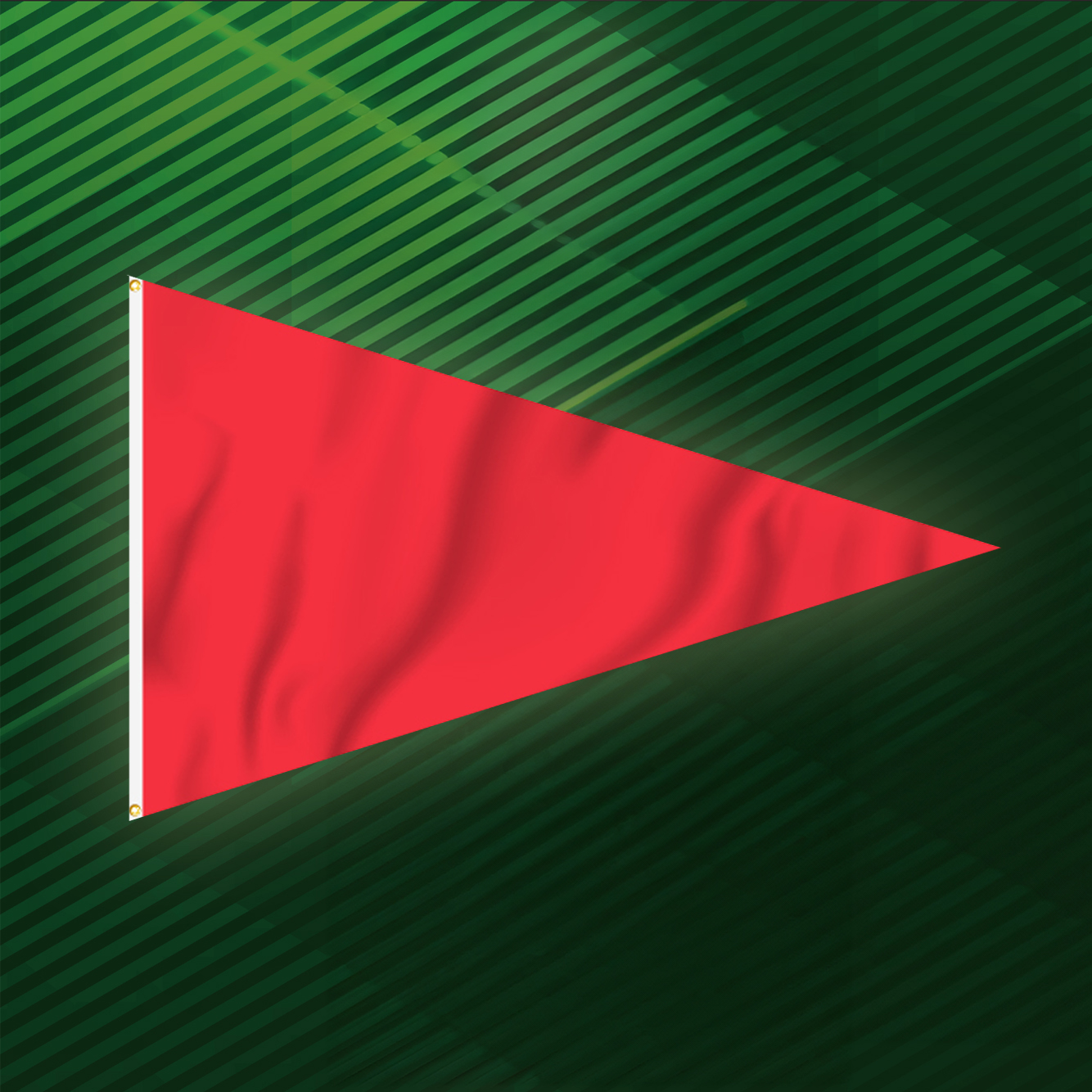 Solid Pennant Flag