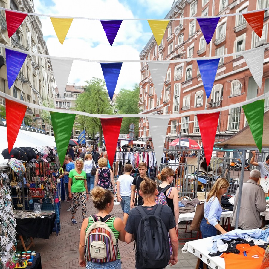 Economy 4 mil Poly Pennant Strings